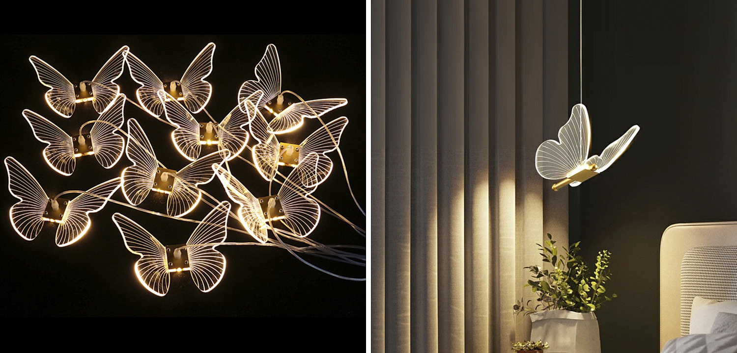 Butterfly Pendant Lamp D Butterfly Pendant Lamp D - Loft-Concept в Саратове