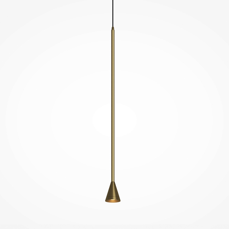 Подвесной светильник Austere gold Золотой в Саратове | Loft Concept 