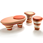 Приставной столик Vorlon Desert Side Table high варинант исполнения - 3 | Loft Concept в Саратове