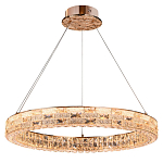 Люстра кольцевая с текстурной огранкой Reflection of Reality варинант исполнения - 1 | Loft Concept в Саратове