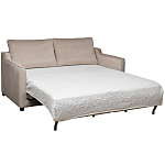 Диван двухместный раскладной светло-серый с кантом Pride варинант исполнения - 3 | Loft Concept в Саратове