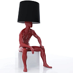 Лампа MALE MANNEQUIN LAMP с абажуром варинант исполнения - 1 | Loft Concept в Саратове