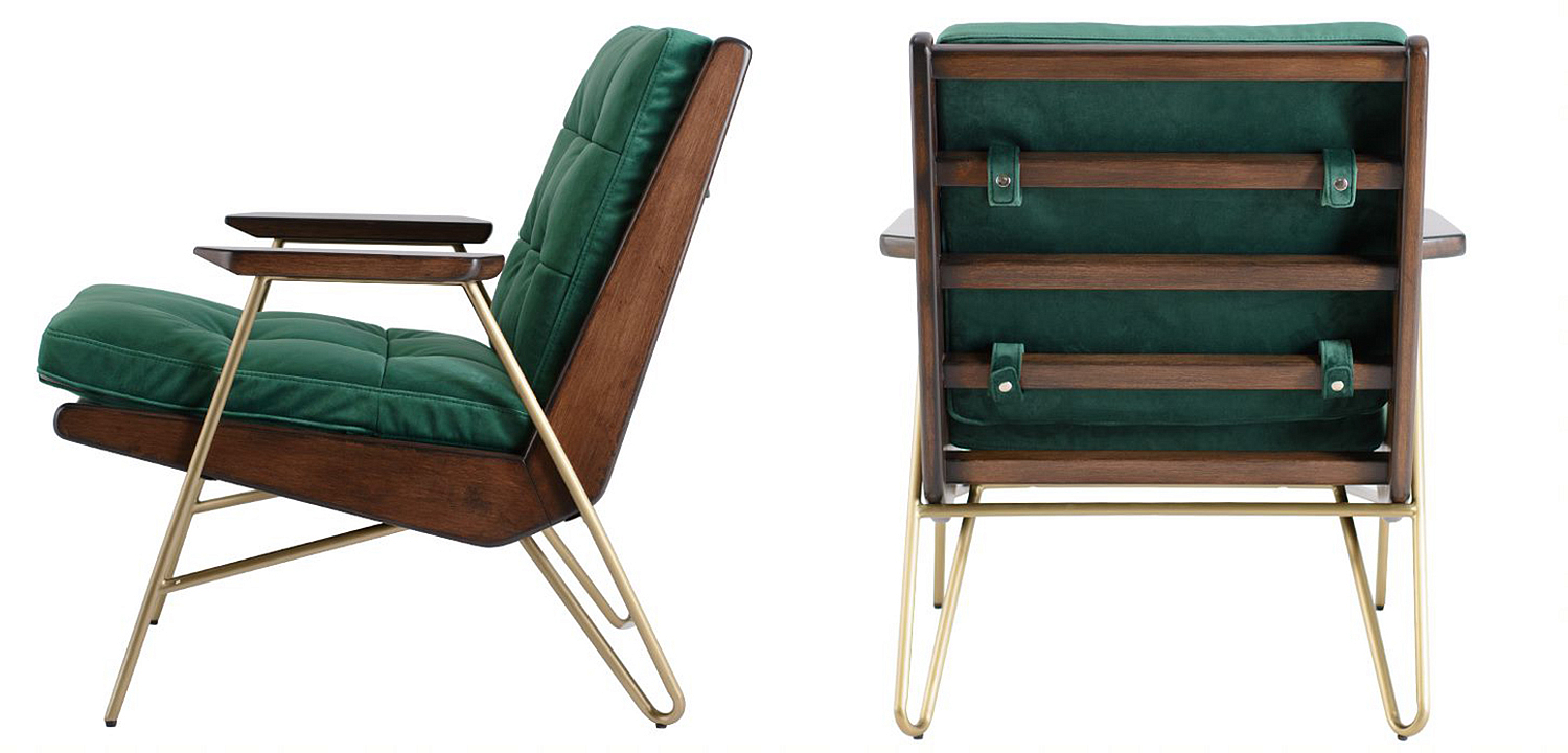 Кресло Gelver Chair green Кресло Gelver Chair green - Loft-Concept в Саратове