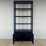 Стеллаж со стеклянными полками Elsa Dreams Blue варинант исполнения - 4 | Loft Concept в Саратове