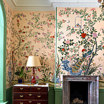 Обои ручная роспись Houghton Edo Blush варинант исполнения - 4 | Loft Concept в Саратове