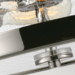 Потолочный светильник с цилиндрическим плафоном из прозрачного пузырькового стекла Feiss варинант исполнения - 2 | Loft Concept в Саратове