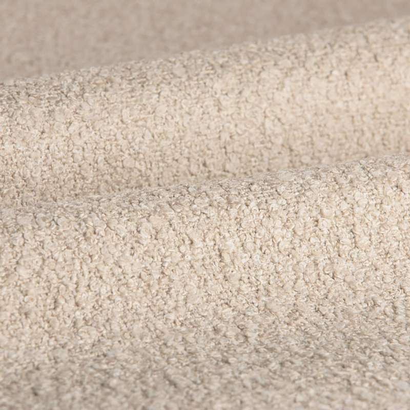 Мебельная ткань  Luna Бежевое Букле N 1076 Светло-бежевый в Саратове | Loft Concept 