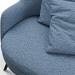 Мебельная ткань Шенилл голубой цвет 138 см T4-26 варинант исполнения - 8 | Loft Concept в Саратове