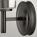 Бра с плафоном в форме цилиндра из прозрачного стекла с пузырьками Hinkley варинант исполнения - 10 | Loft Concept в Саратове