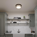 Потолочный светильник с белым матовым стеклянным плафоном в форме перевернутого конуса Hinkley варинант исполнения - 16 | Loft Concept в Саратове