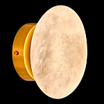 Бра в форме диска из натурального камня Cryptocrystalline Stone варинант исполнения - 9 | Loft Concept в Саратове