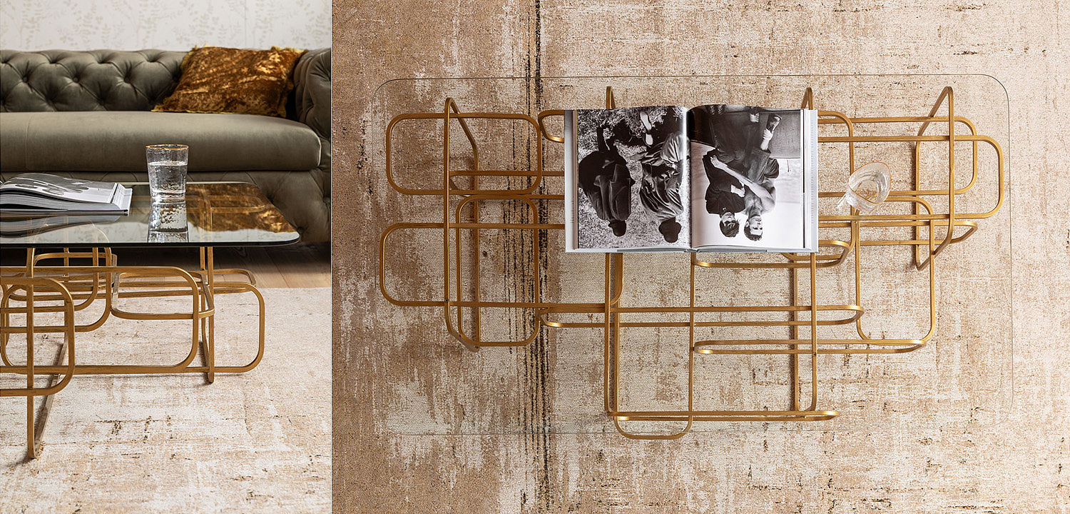 Кофейный стол Graphic Lines Кофейный стол Graphic Lines - Loft-Concept в Саратове