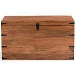 Деревянный сундук из массива манго Mango Wooden Chest Brown варинант исполнения - 4 | Loft Concept в Саратове