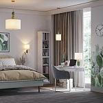 Подвесной светильник с декором в виде кактуса из керамики Opuntia D45 см варинант исполнения - 5 | Loft Concept в Саратове