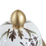 Ваза с нежным цветочным узором в пастельных тонах и крышкой с золотым акцентом Chinoiserie Ceramics варинант исполнения - 4 | Loft Concept в Саратове