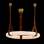 Люстра в форме обруча из натурального камня Minerals of Light варинант исполнения - 4 | Loft Concept в Саратове