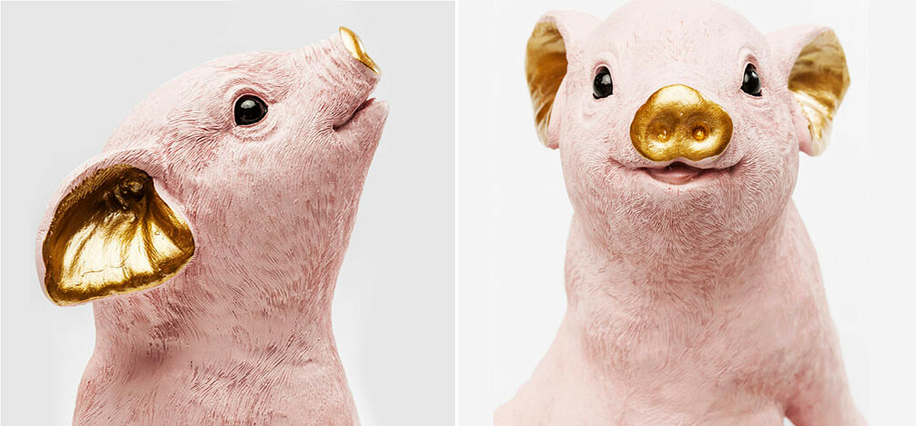 Статуэтка розовый поросенок Pink pig Статуэтка розовый поросенок Pink pig - Loft-Concept в Саратове