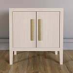 Тумбочка Primo с дверцами шпон Светлый дуб варинант исполнения - 2 | Loft Concept в Саратове