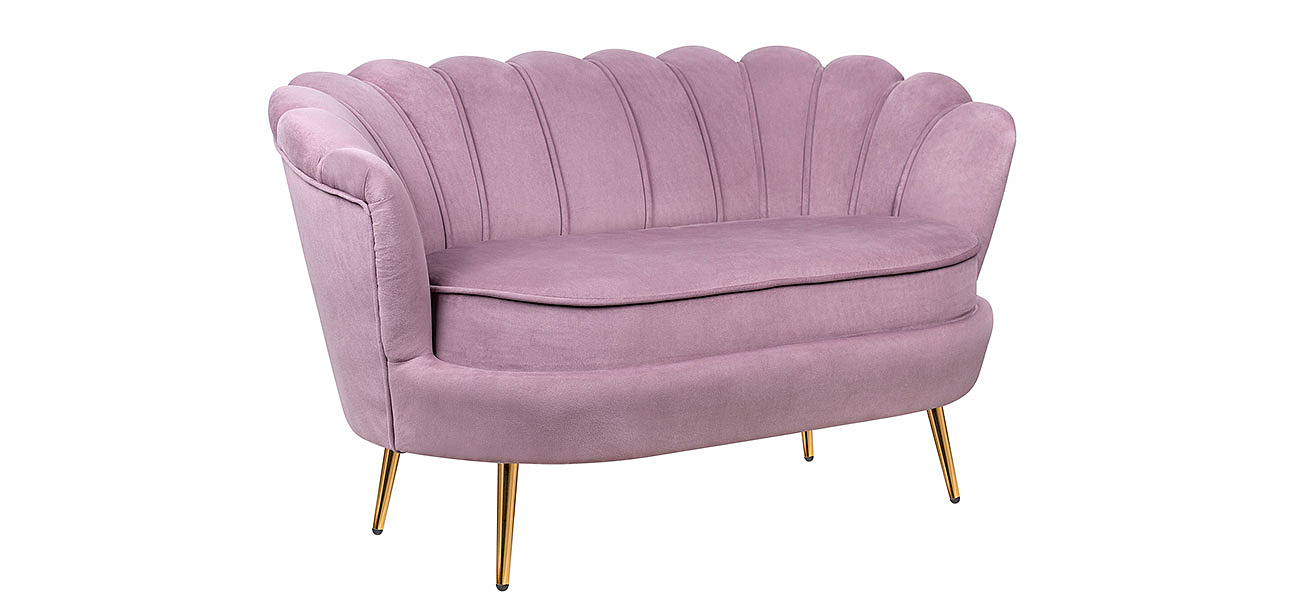 Диван розовый seashell pink Диван розовый seashell pink - Loft-Concept в Саратове