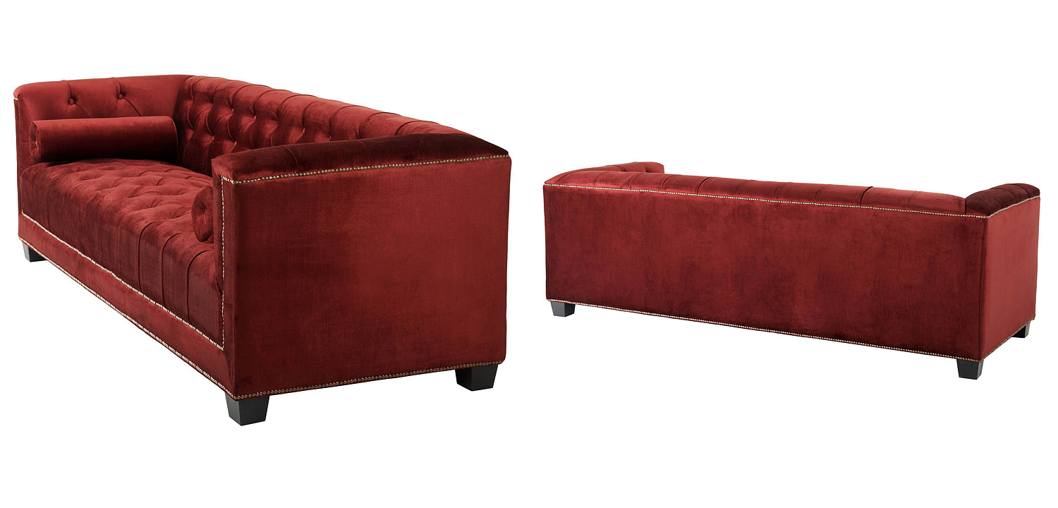Диван Eichholtz Sofa Paolo red Диван Eichholtz Sofa Paolo red - Loft-Concept в Саратове
