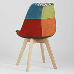 Стул с обивкой в стиле пэчворк Arvika варинант исполнения - 5 | Loft Concept в Саратове