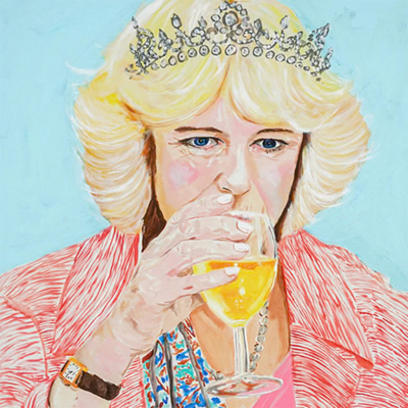Картина Camilla Having a Personality Drink Мульти Картина Camilla Having a Personality Drink Мульти в Саратове | Loft Concept