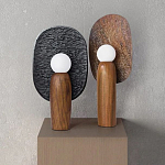 Настольная лампа из дерева Decorative Wooden Lamp варинант исполнения - 2 | Loft Concept в Саратове