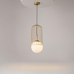 Подвесной светильник Cage Ball Pendant варинант исполнения - 2 | Loft Concept в Саратове