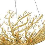 Люстра в форме золотой чаши из кораллов Coral Decor варинант исполнения - 1 | Loft Concept в Саратове