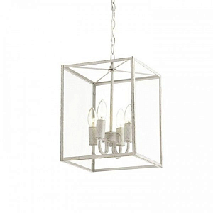Подвесной светильник Loft Industrial Ortogonal Pendant Cube White 4