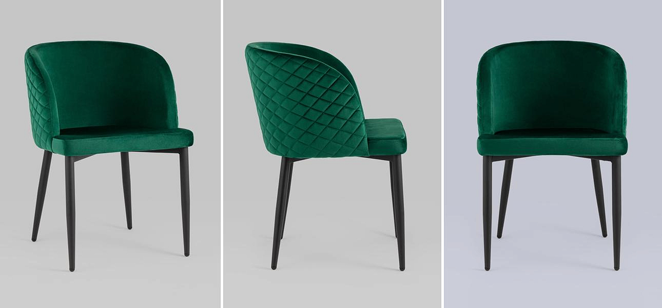 Стул Oscar Chair Изумрудный Зеленый Цвет Стул Oscar Chair Изумрудный Зеленый Цвет - Loft-Concept в Саратове