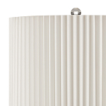 Настольная лампа с плиссированным цилиндрическим абажуром Tightened Waist варинант исполнения - 2 | Loft Concept в Саратове