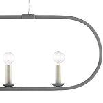 Люстра линейная в овальной раме Traditional Clean Lines варинант исполнения - 1 | Loft Concept в Саратове