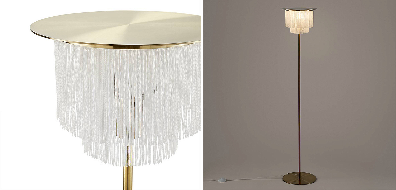 Торшер Houtique Floor lamp Cream Торшер Houtique Floor lamp Cream - Loft-Concept в Саратове
