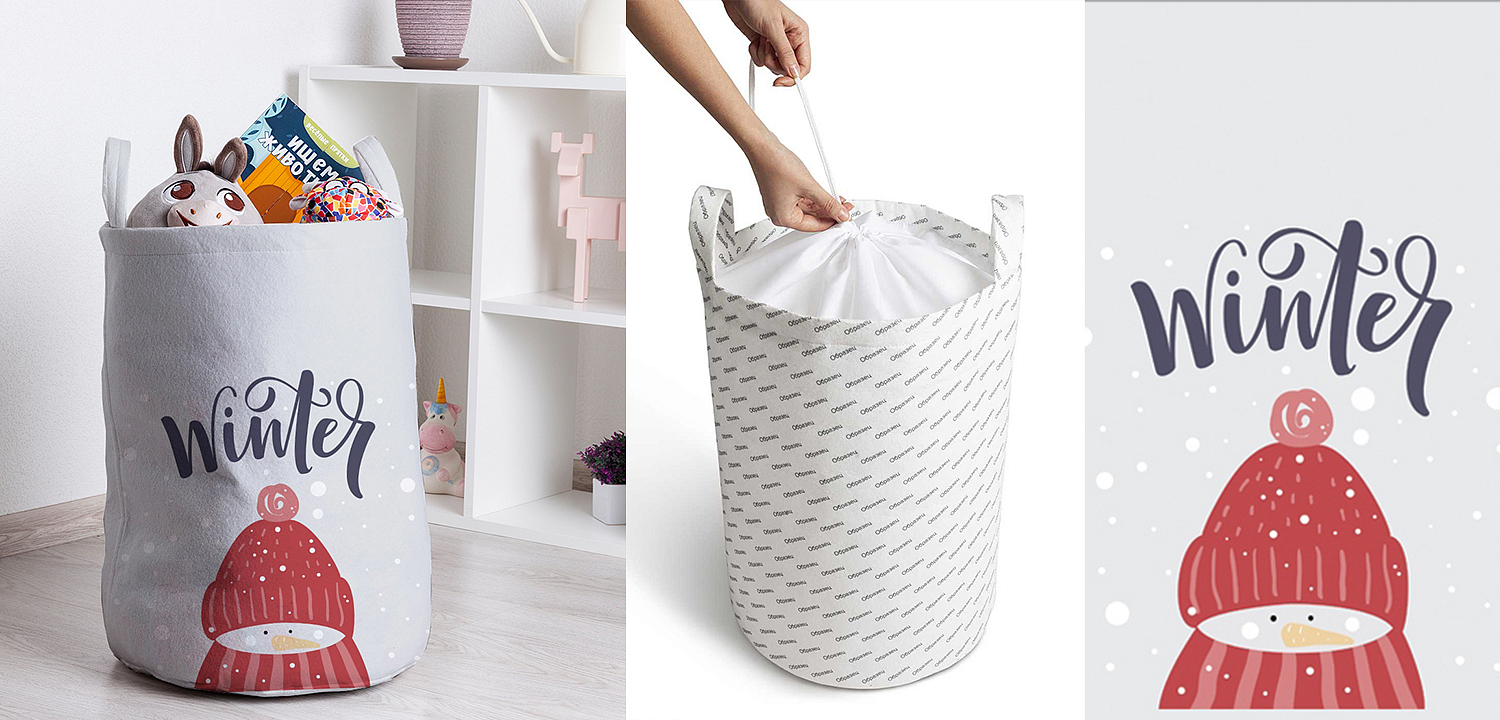 Корзина Cozy Winter Basket Корзина Cozy Winter Basket - Loft-Concept в Саратове
