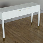 Туалетный стол - Трельяж Elsa Dreams White 120 см варинант исполнения - 4 | Loft Concept в Саратове