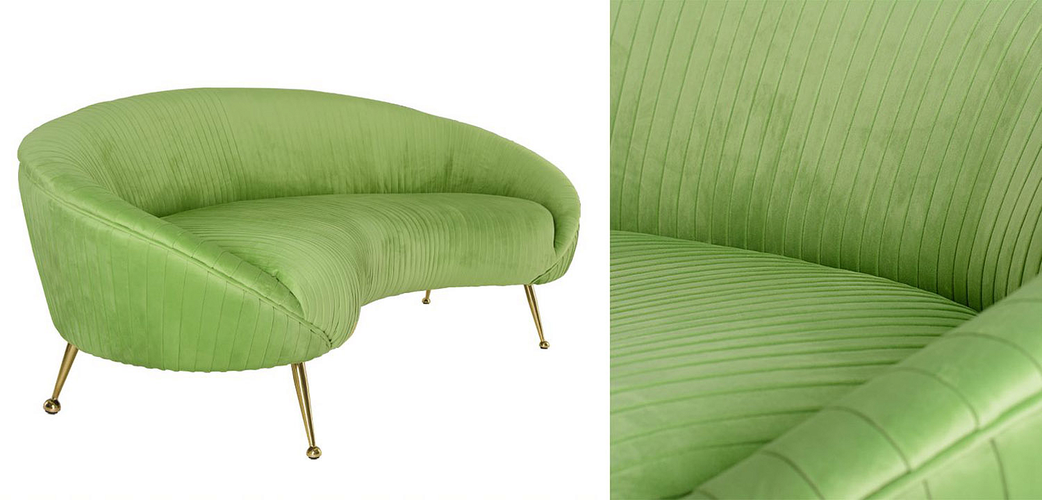 Диван Pebernat Lounge Sofa green Диван Pebernat Lounge Sofa green - Loft-Concept в Саратове