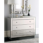 Комод зеркальный с 3-мя ящиками Mirror Chest of Drawers варинант исполнения - 2 | Loft Concept в Саратове