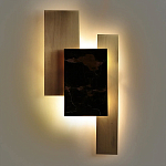 Бра с мраморным декором Marble Brass Laurel Wall Lamp варинант исполнения - 3 | Loft Concept в Саратове