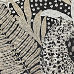 Мебельная ткань Шенилл коричневый принт 280 см T2-146 варинант исполнения - 2 | Loft Concept в Саратове