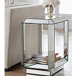 Зеркальный приставной стол Mirror Surface варинант исполнения - 2 | Loft Concept в Саратове