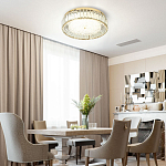 Потолочный светильник Stephane Glass Gold Ceiling Lamp 50 варинант исполнения - 2 | Loft Concept в Саратове