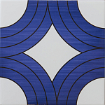 Дизайнерская плитка с узором Восьмерки варинант исполнения - 2 | Loft Concept в Саратове