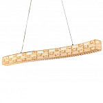 Люстра волнистой формы с текстурной огранкой Reflection of Reality варинант исполнения - 2 | Loft Concept в Саратове