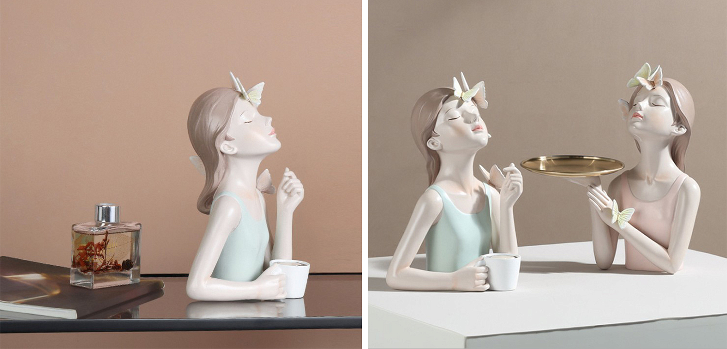 Статуэтка Butterfly Girl Sympathy Статуэтка Butterfly Girl Sympathy - Loft-Concept в Саратове