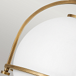 Потолочный светильник с плафоном в форме белого матового шара Hinkley варинант исполнения - 17 | Loft Concept в Саратове