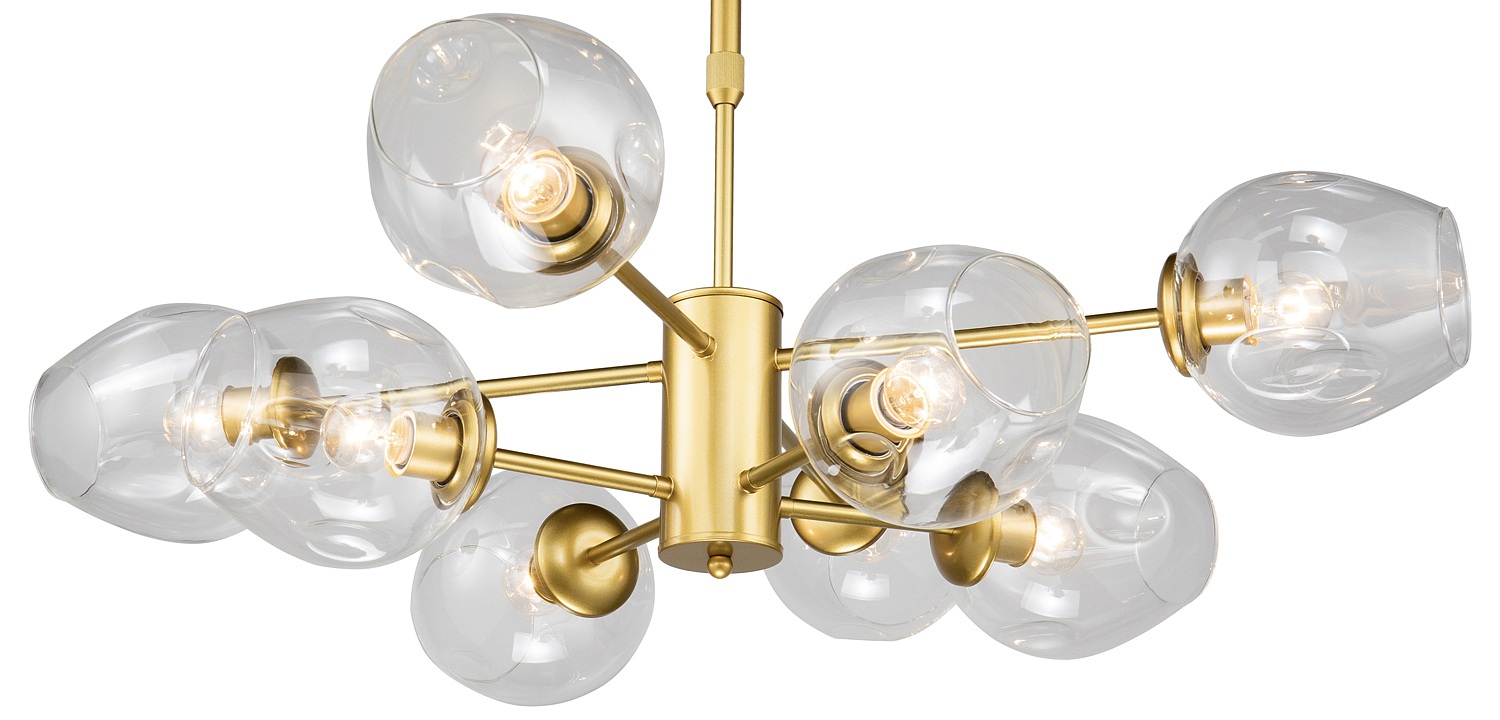 Люстра Branching Bubble Chandelier gold 8 Люстра Branching Bubble Chandelier gold 8 - Loft-Concept в Саратове