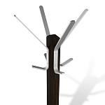 Вешалка с квадратным основанием и 4-мя металлическими крючками Industrial Metal Rust варинант исполнения - 2 | Loft Concept в Саратове