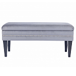 Мягкая банкетка с зоной для хранения Casket Grey варинант исполнения - 1 | Loft Concept в Саратове