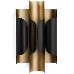 Бра из металла Dolton Wall Lamp Black варинант исполнения - 2 | Loft Concept в Саратове